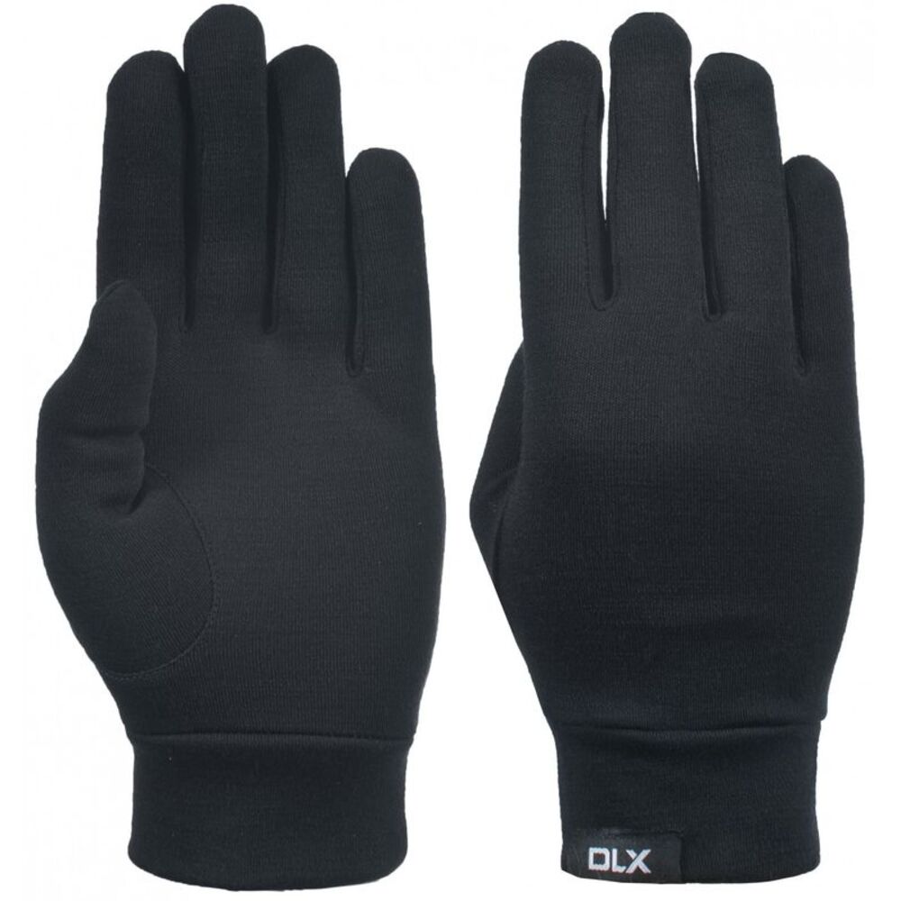 Trespass Adults Unisex Naoki Gloves / Black